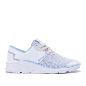 Womens Supra Low Top Shoes NOIZ White Oil Slick/White | AU-89608